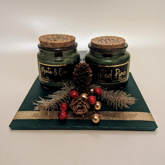 Regalo Velas Menta & Eucalipto y Frosted Pine