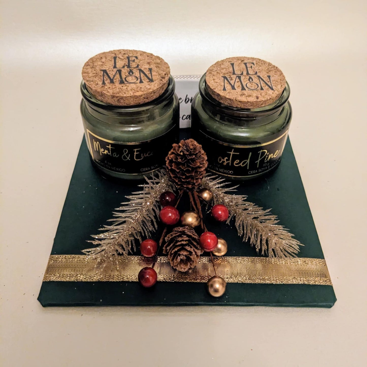 Regalo Velas Menta & Eucalipto y Frosted Pine